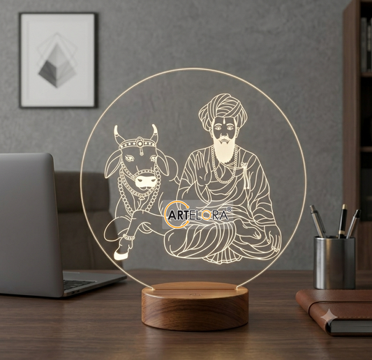 Laser Engraving Sant Sevalal Maharaj