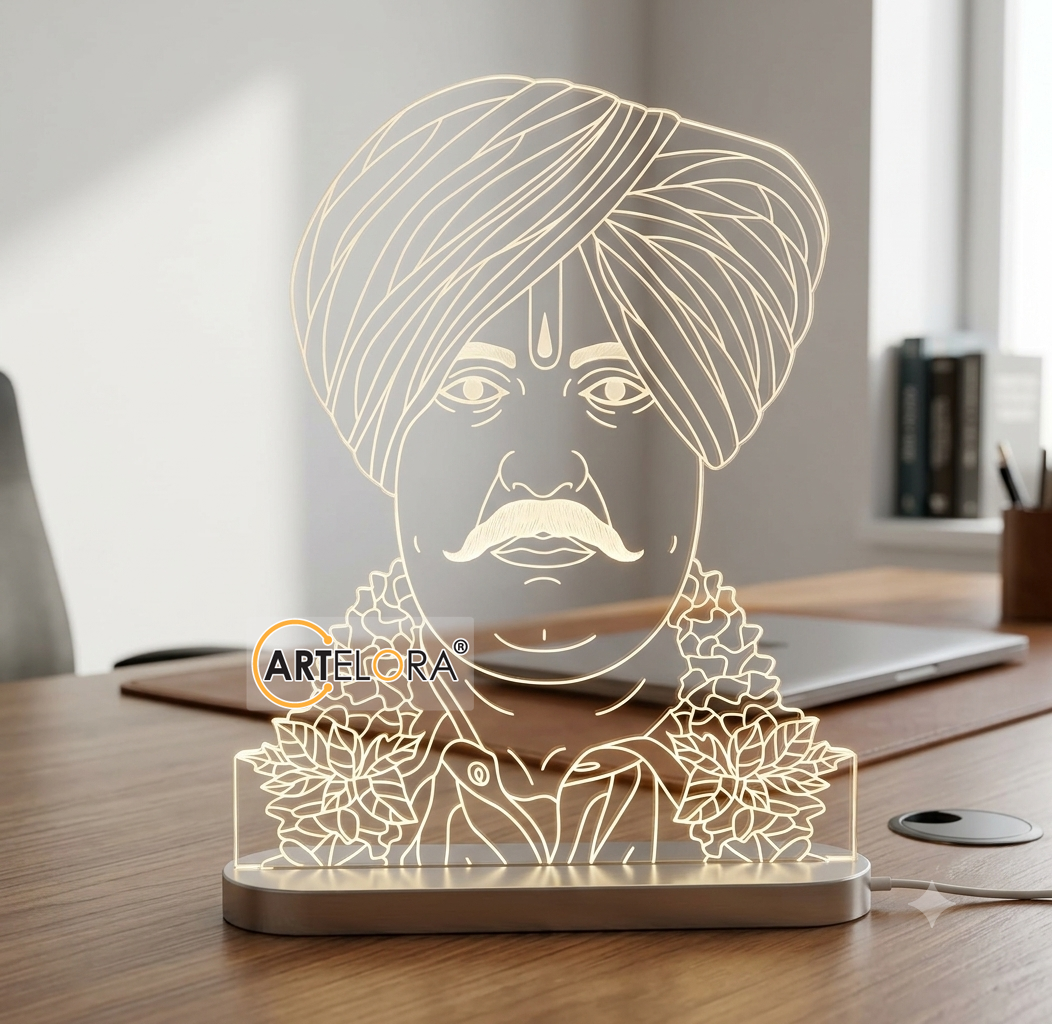 Laser Engraving Shri Sant Bhagwan Baba