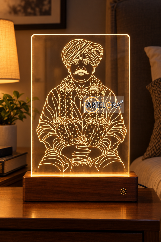 Laser Engraving Shri Sant Bhagwan Baba