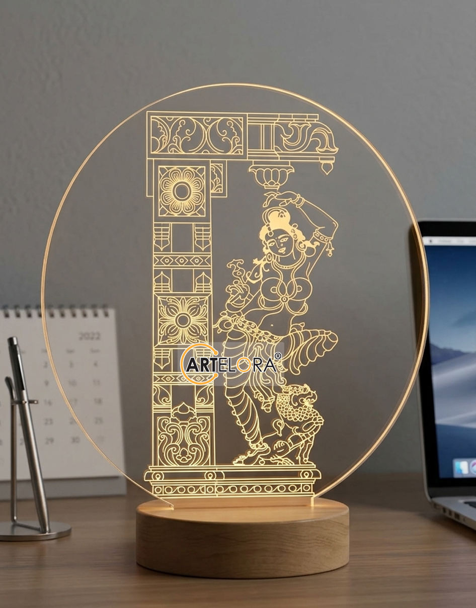 Laser Engraving Sivarama Krishna Temple