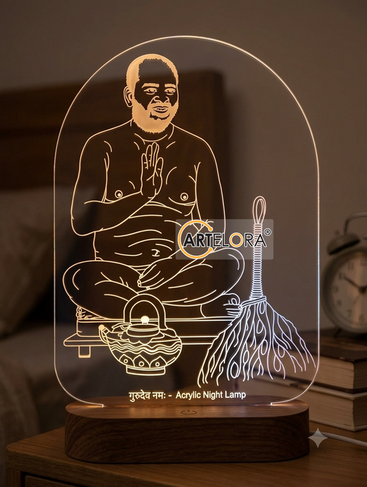 Laser Engraving Shri Padm Sagarji Maharaj