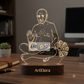 Laser Engraving Vidhya Sagar Ji Maharaj