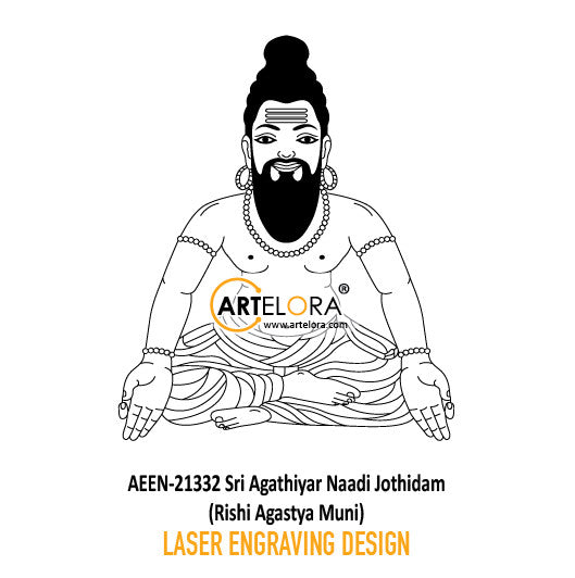 Laser Engraving Sri Agathiyar Naadi Jothidam