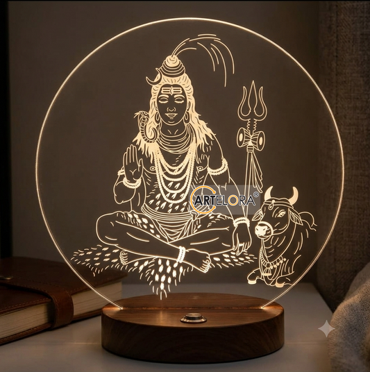 Laser Engraving Shiv Mahadev