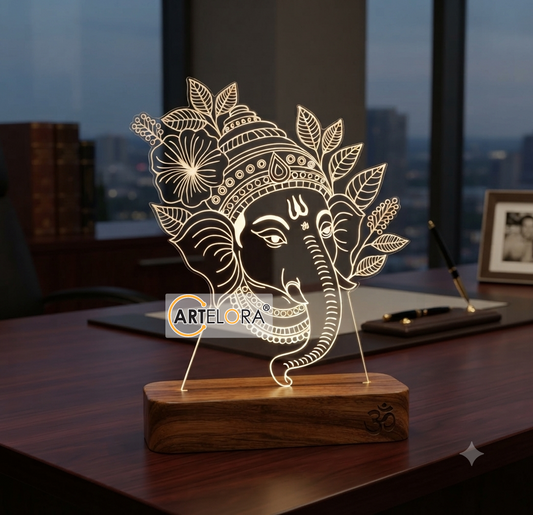 Laser Engraving Shri Ganesh