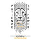 Lion Laser Engraving Design