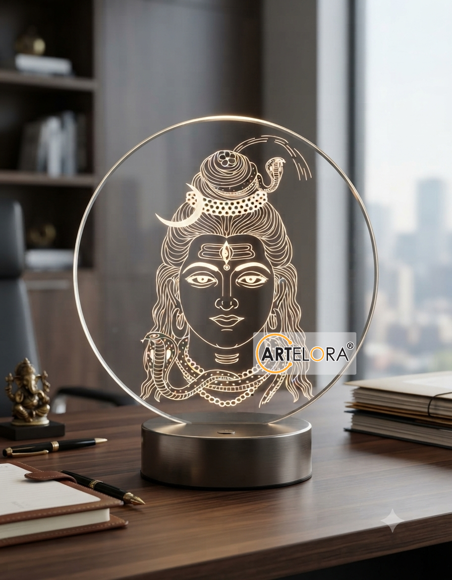 Shiv - Mahadev Laser Engraving Design