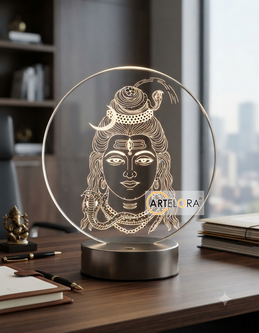 Shiv - Mahadev Laser Engraving Design