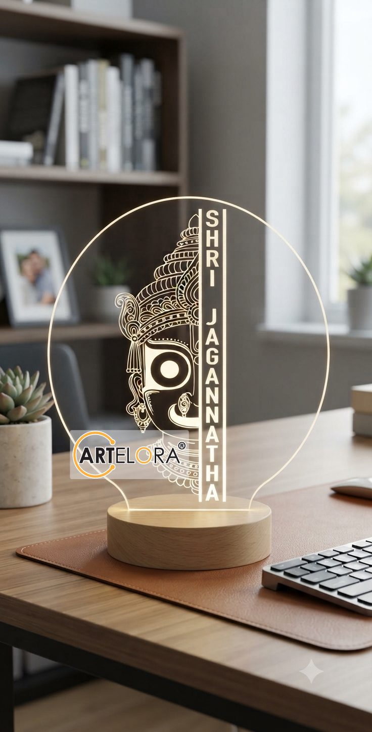 Shri Jagannatha Laser Engraving Design