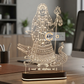 Laser Engraving Design Aai Shri Khodiyar Mata