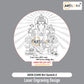 Laser Engraving Design Shri Ganesh Ji