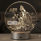 Laser Engraving Design Radha Krishna