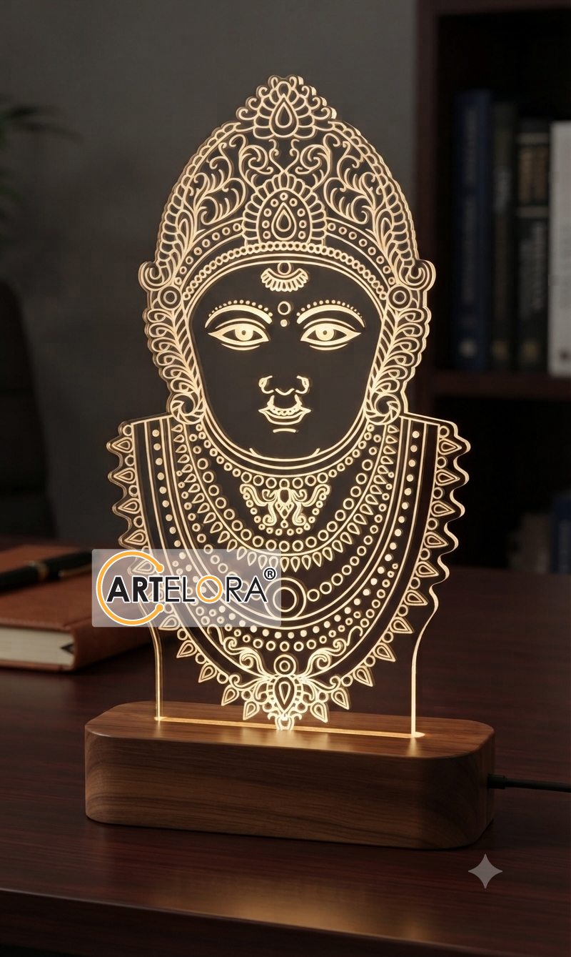 Laser Engraving Design Mata Mansa Devi