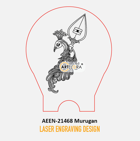 Laser Engraving Design Murugan