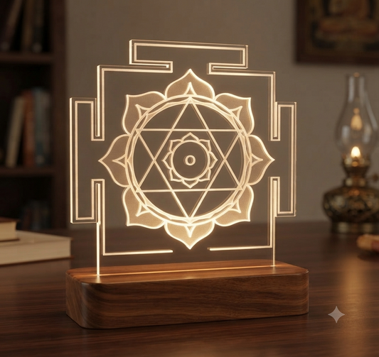 Laser Engraving Design Kamala Yantra
