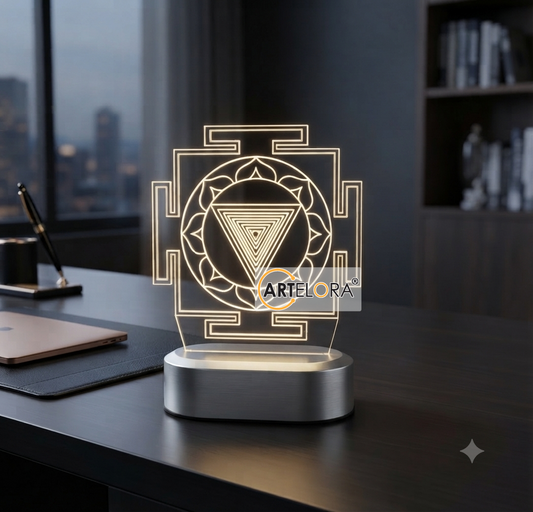 Laser Engraving Design Tripura Bhairavi Yantra