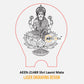 Laser Engraving Design Shri Laxmi Mata