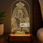 Laser Engraving Design Shri Sai Baba