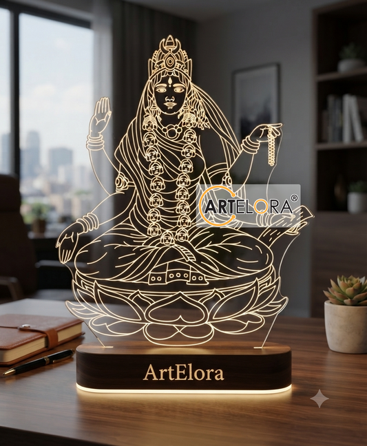 Laser Engraving Design Shri Tripura Bhairavi Mata