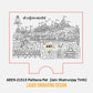 Laser Engraving Design Palitana Pat (Jain Shatrunjay Tirth)