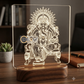 Laser Engraving Design Ganesha
