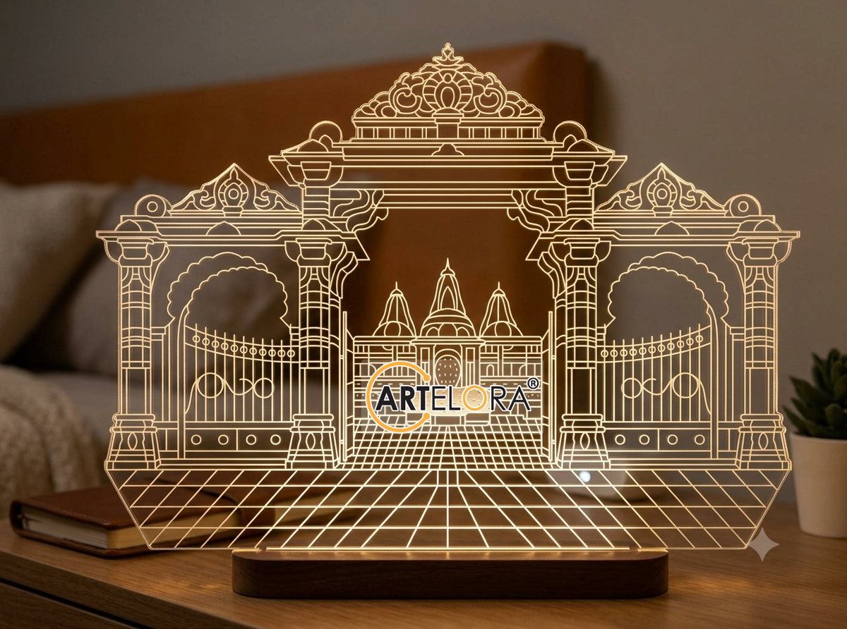 Laser Engraving Shri Salasar Balaji Temple