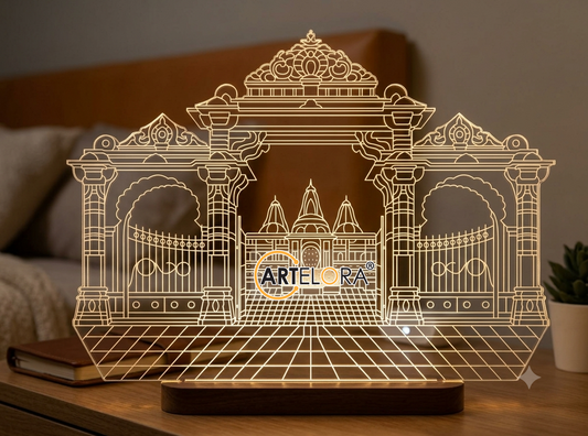 Laser Engraving Shri Salasar Balaji Temple