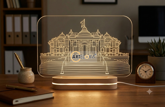 Laser Engraving Shri Salasar Balaji Temple