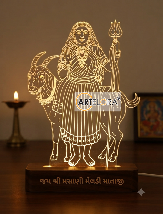 Laser Engraving Shri Masani Meldi