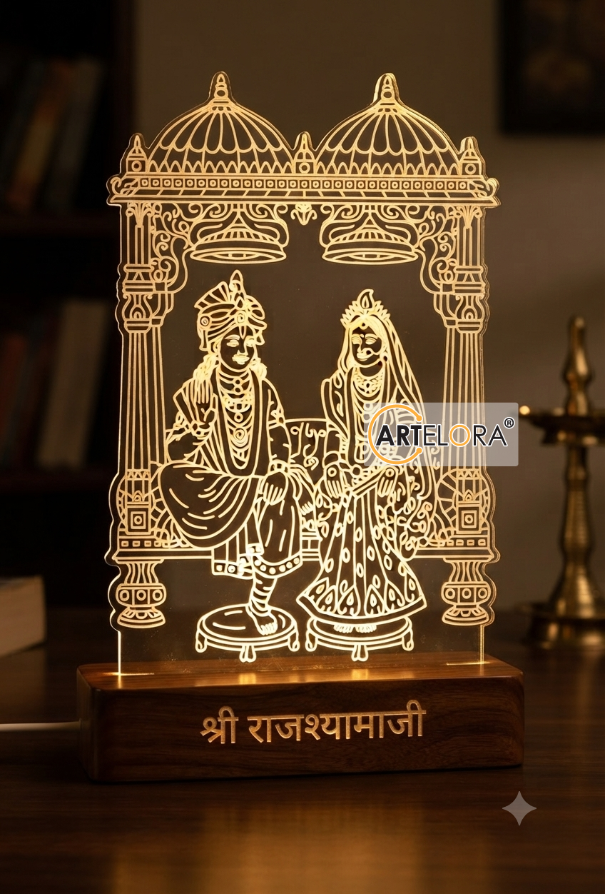 Laser Engraving Shri Raj shyama Ji Maharaj (Pranami Dharma)