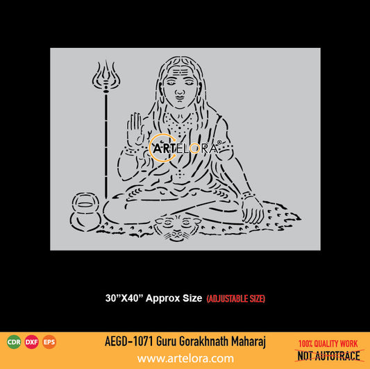Guru Gorakhnath Maharaj Grill Design