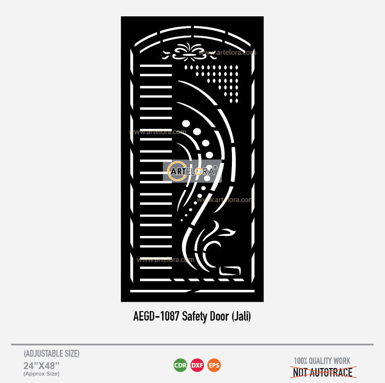 Grill Design Safety Door (Jali)