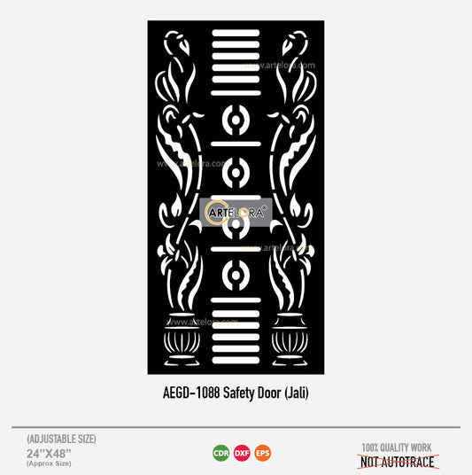 Grill Design Safety Door (Jali)