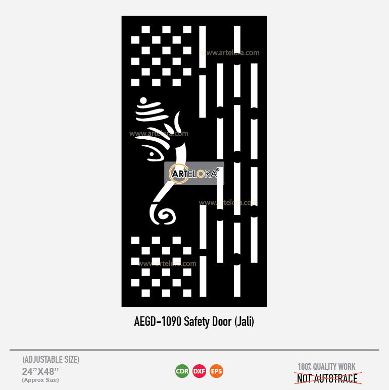 Grill Design Safety Door (Jali) Ganesh