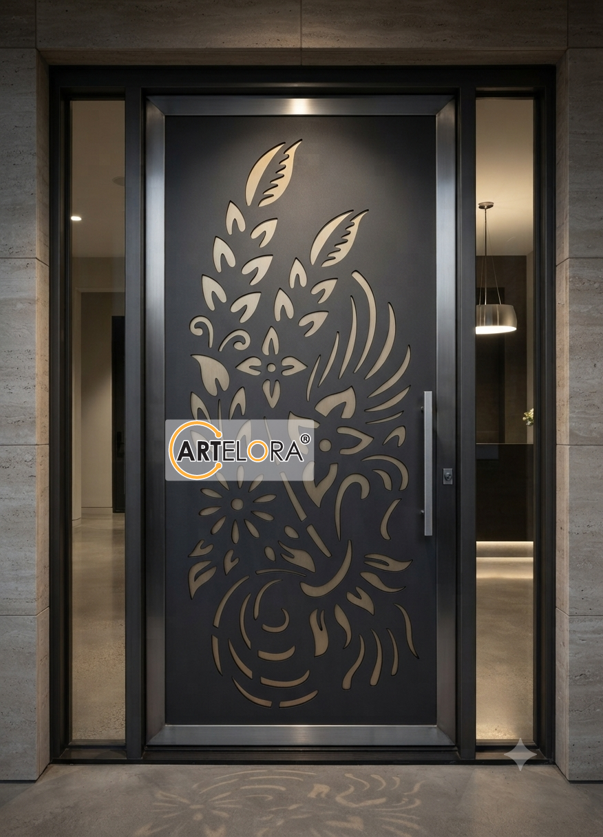 Grill Design Safety Door (Jali) Flower