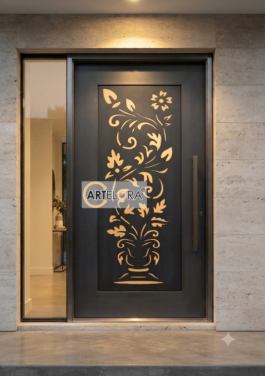 Grill Design Safety Door (Jali) Flower