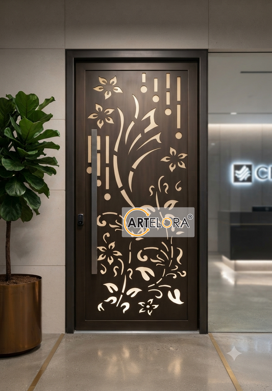 Grill Design Safety Door (Jali) Flower
