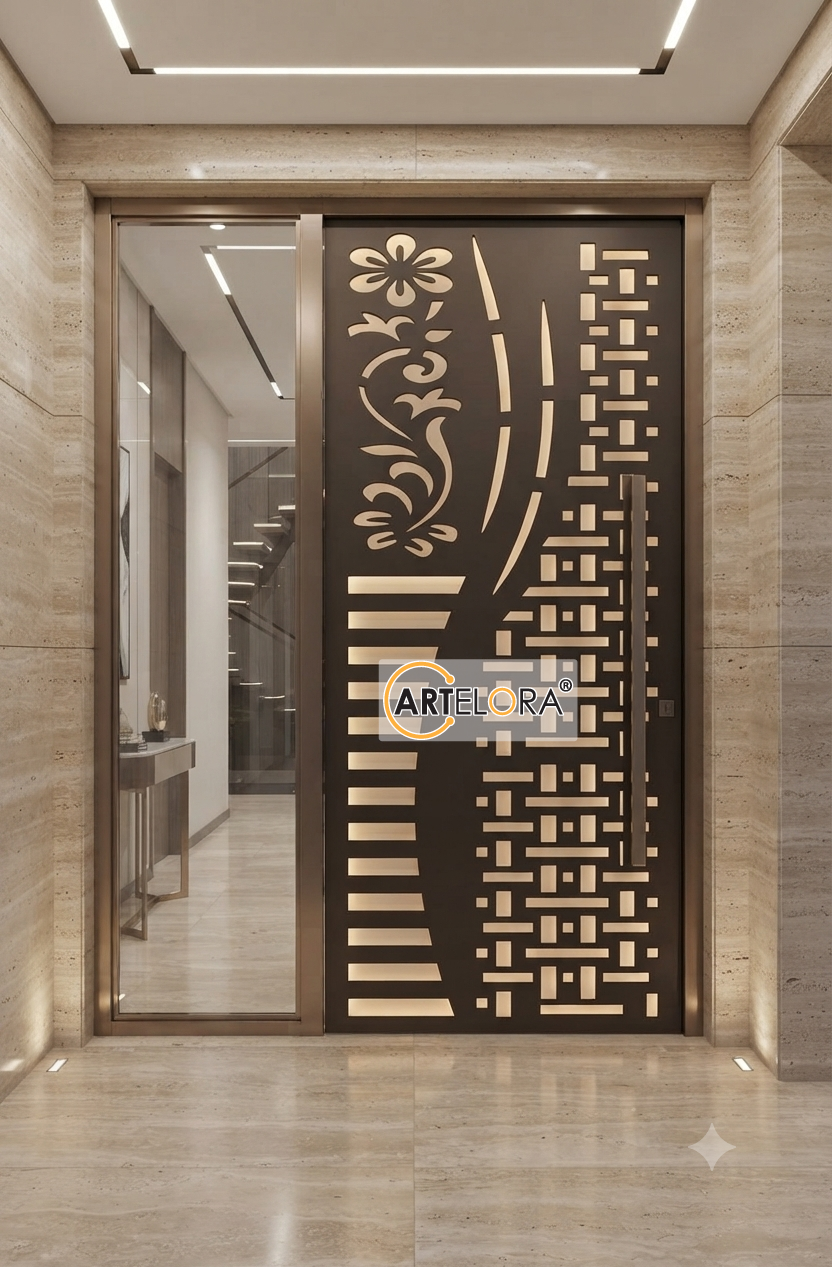 Grill Design Flower Safety Door (Jali)