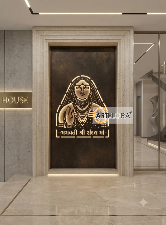 Grill Design Bhagwati Shri Randal Mataji (Jali Design)