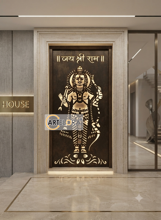 Grill Design Shri Ram Lala (Jali Design)