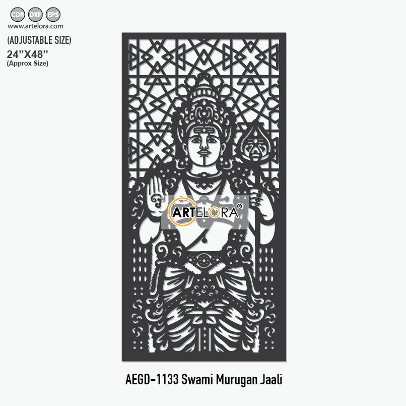 Grill Design Swami Murugan Jaali