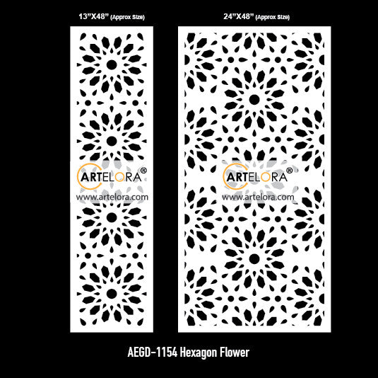 Grill Design Hexagon Flower