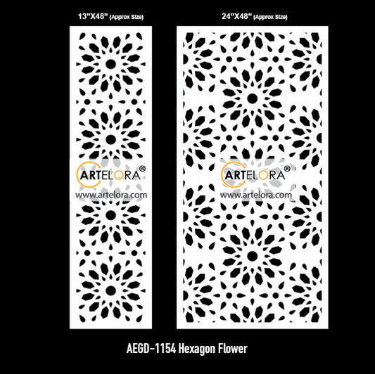 Grill Design Hexagon Flower