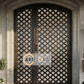 Grill Design Flower Pattern
