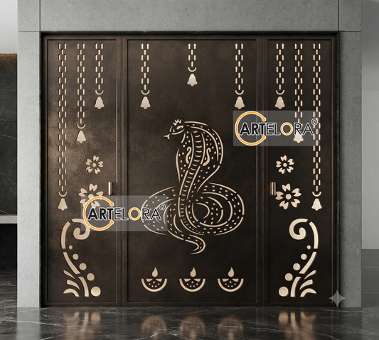 Grill Design Nag Devta (Snake)