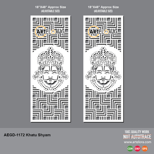 AEGD-1172 Khatu Shyam Grill Design