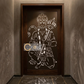 Grill Design Safety Door Shri Hanuman