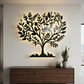 2D Modern Art Floral Heart
