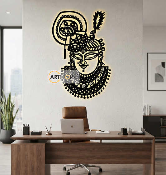 2D Modern Art Shrinathji Maharaj