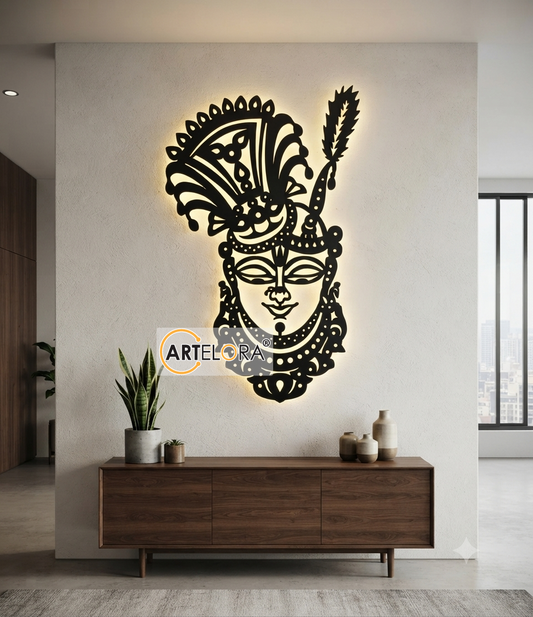 2D Modern Art Shrinathji Maharaj